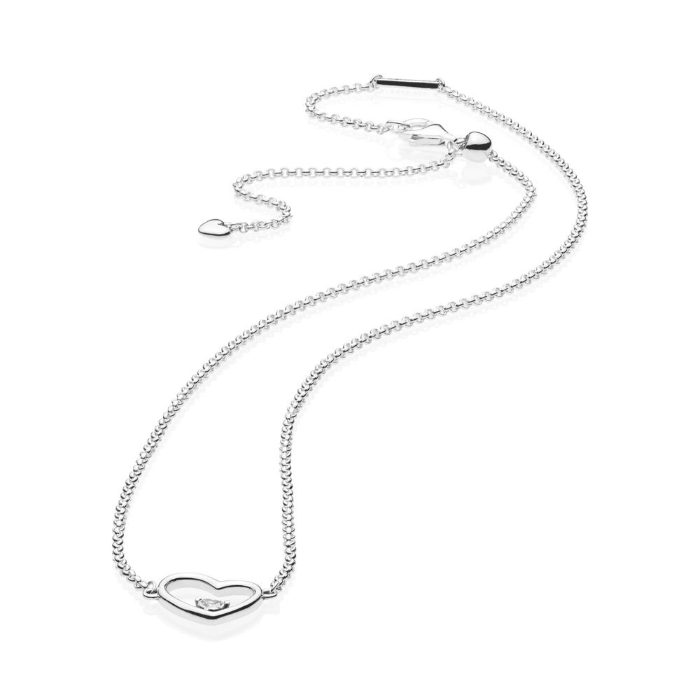 Halsband "Asymmetric Heart of Love Necklace" - Pandora - Bild 3