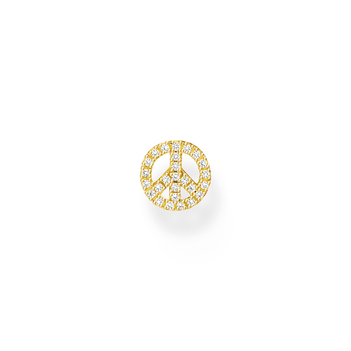 Örhänge "Individuellt Peace Guld" Thomas Sabo