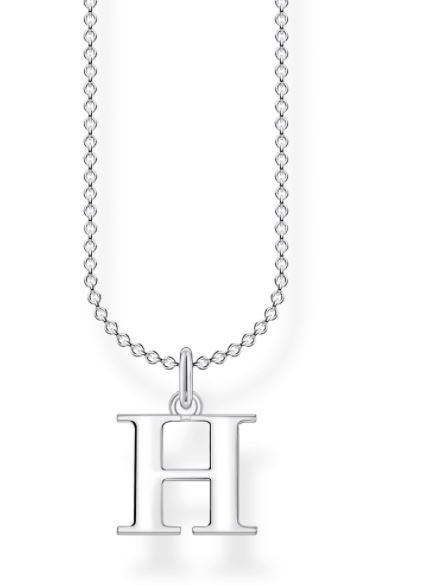 Halsband "Bokstaven H Silver" -Thomas Sabo