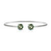 Armband "Classic Petite Bracelet Rhodium - Chrysolite" - Caroline Svedbom