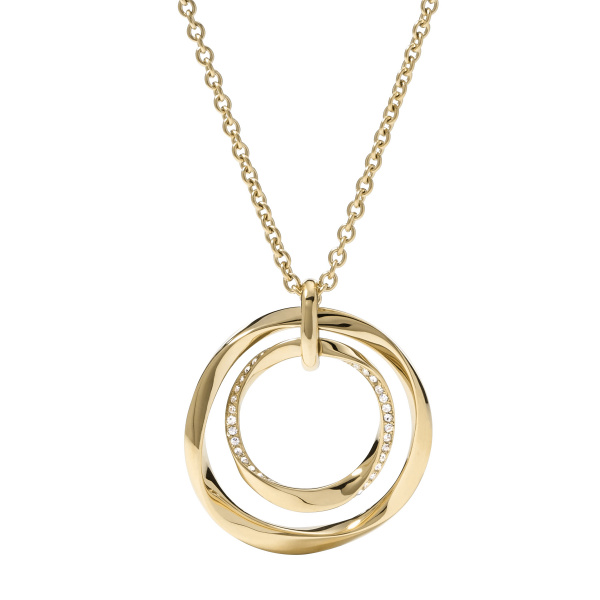 Halsband "Cirkel Guld" - Fossil