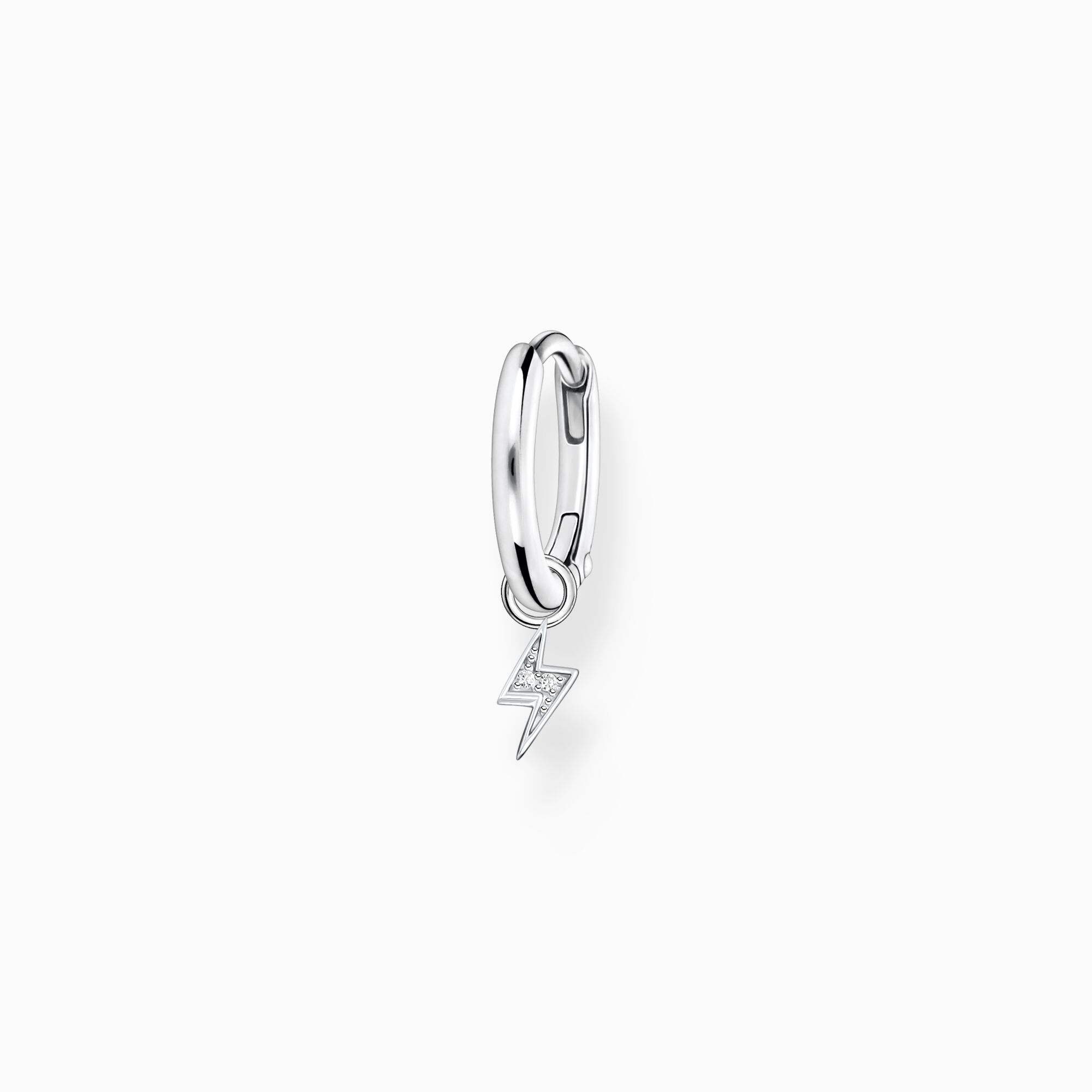 Thomas Sabo "Creolörhänge individuellt med blixtnedslag i silver " Örhänge