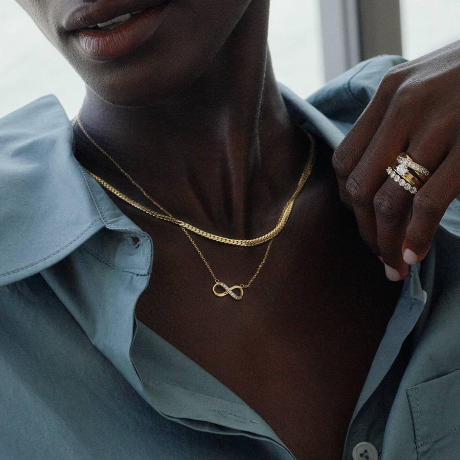 Edblad "Infinity Necklace Gold" Halsband - Bild 2