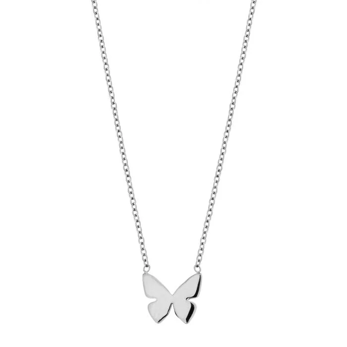 Edblad "Papillon Necklace Steel"- Halsband