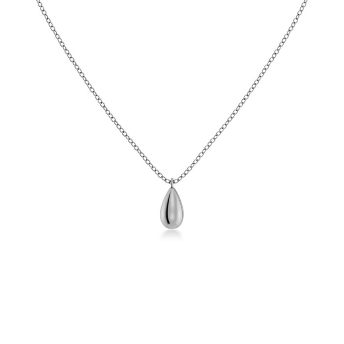 Edblad "Drop Mini Necklace Steel" - Halsband