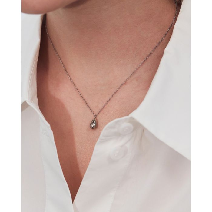 Edblad "Drop Mini Necklace Steel" - Halsband - Bild 2