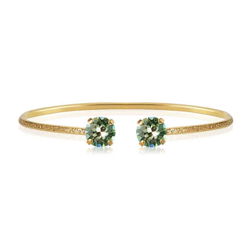 Caroline Svedbom "Classic Petite Bracelet Gold / Chrysolite" - Armband