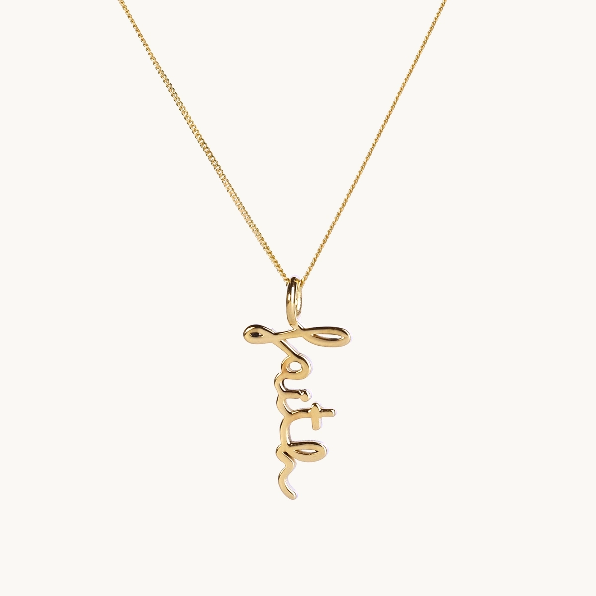 Emma Israelsson "Faith Necklace Guld" - Halsband