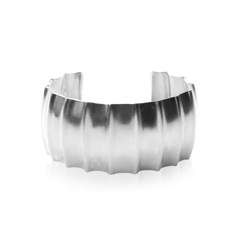 Caroline Svedbom "Vicky Bangle Rhodium" - Armband