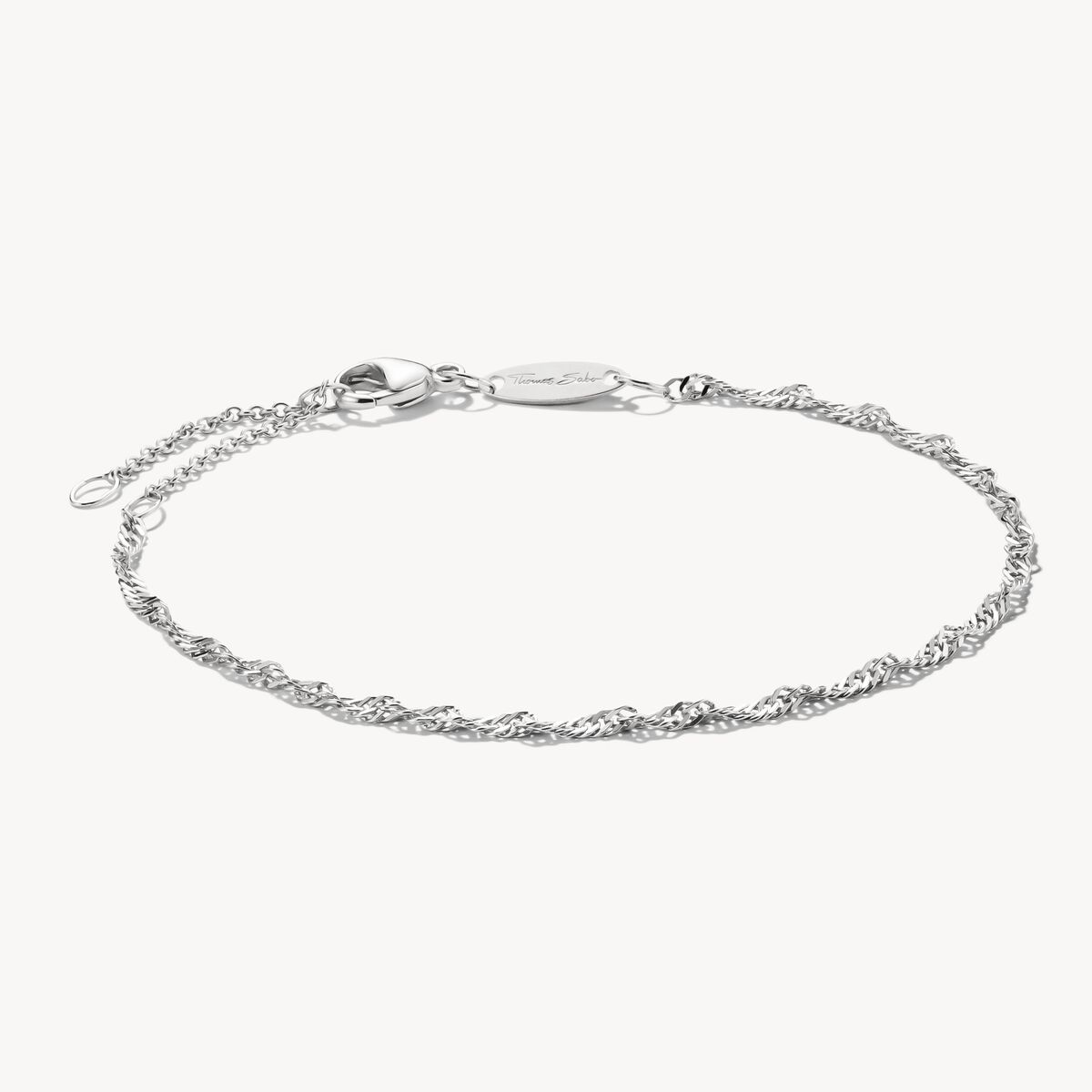 Thomas Sabo "Charm-armband Singapur-design silver" - Armband