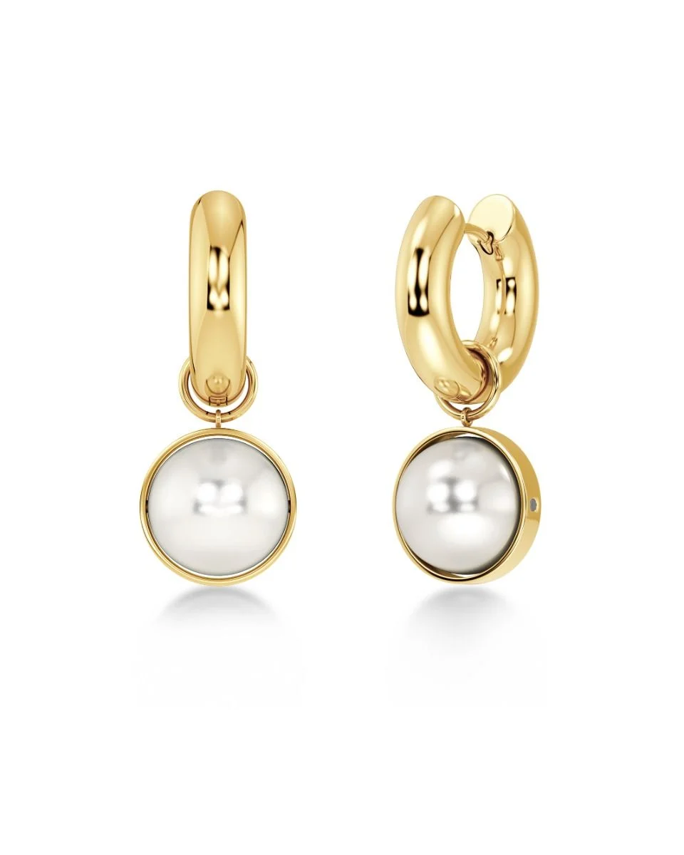 Edblad "Gabrielle Hoops L Gold" - Örhängen