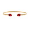 Caroline Svedbom "Petite Drop Bracelet Gold / Light Siam" - Armband