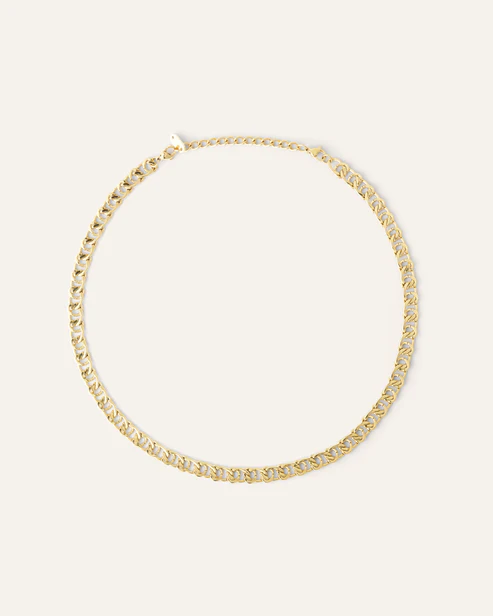 Mockberg "Infinity Grand Necklace Gold" - Halsband