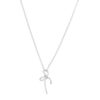 Snö of Sweden "Ribbon Small Pendant Necklace Silver" Halsband