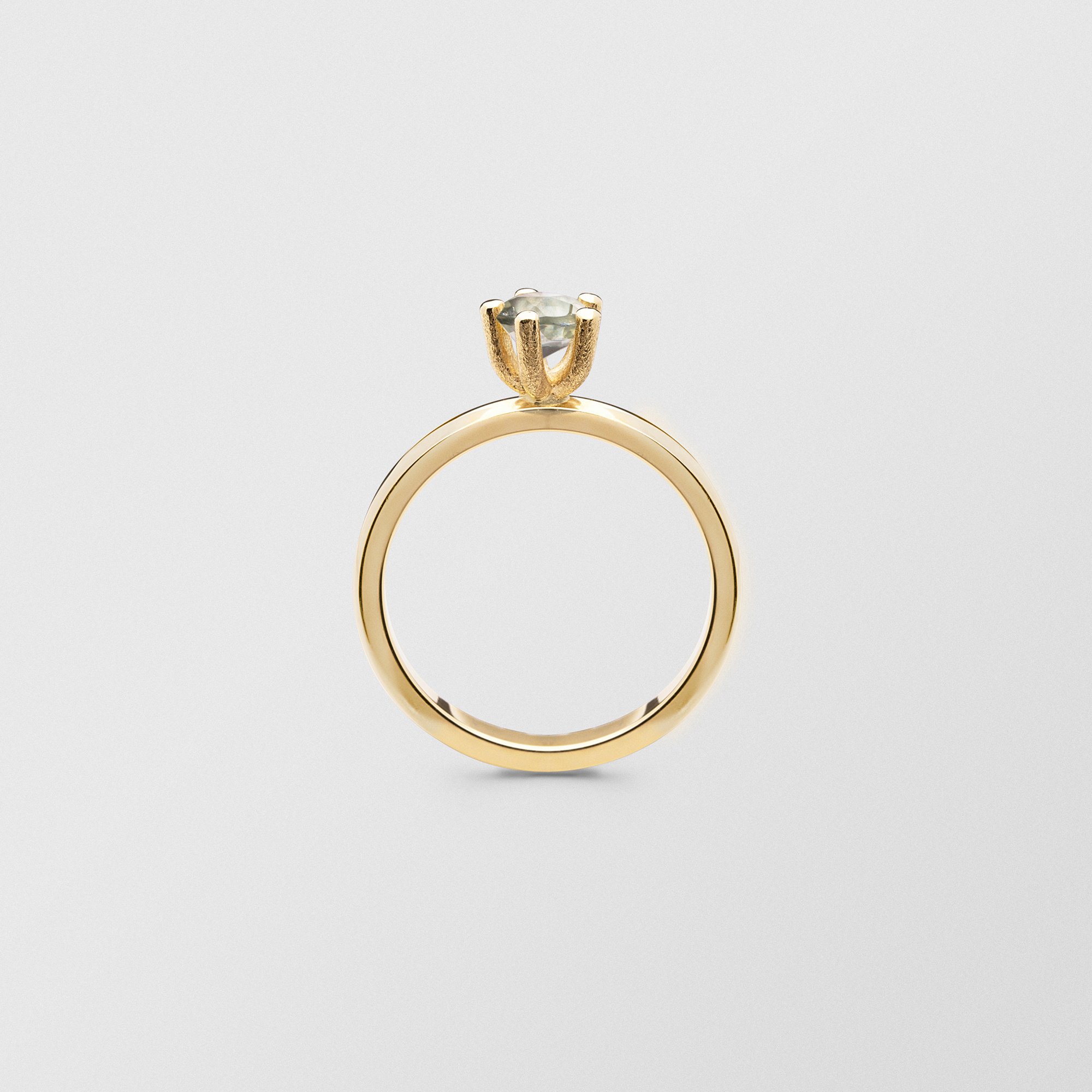Sandberg "Cocktail Ring Prasiolit" Ring - Bild 2