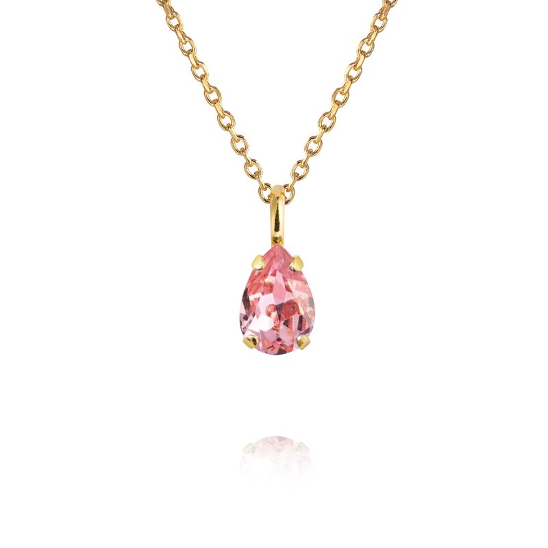 Caroline Svedbom " Amelia Necklace Gold / Light Rose" - Halsband
