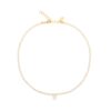 Caroline Svedbom "Love Edit Necklace Gold / Crystal" - Halsband