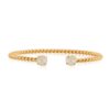 Caroline Svedbom "Mini Twisted Bracelet Gold / Linen Ignite" - Armband