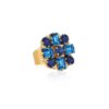 Caroline Svedbom "Diora Statement Ring / ReCreated Blue Combo" - Ring