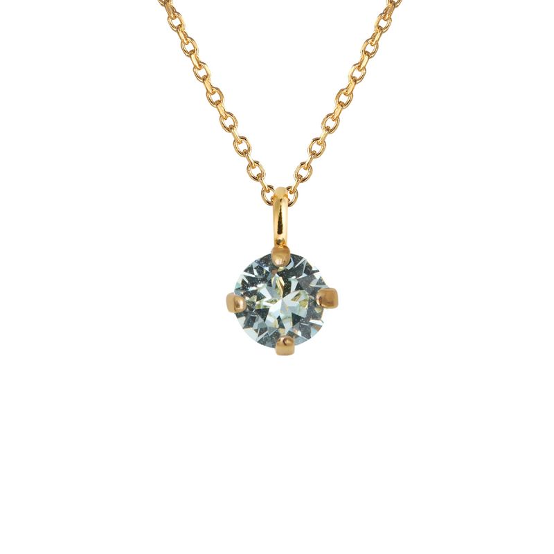 Caroline Svedbom "Natti Stud Necklace Gold Light Azore " - Halsband