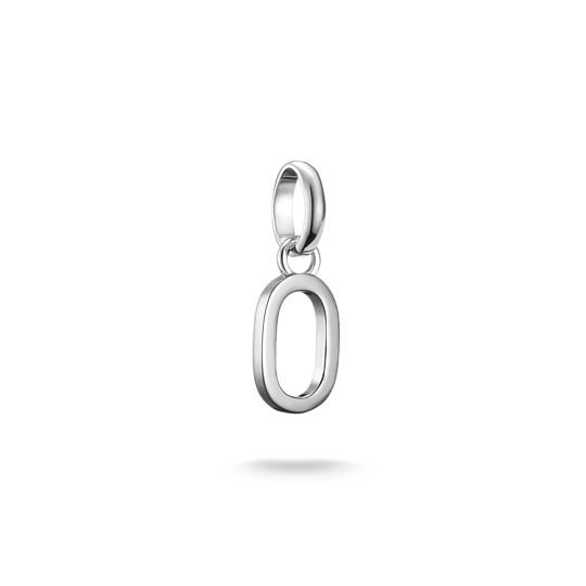 Berlock "Bokstaven O Charm Club Connect Silver" - Thomas Sabo
