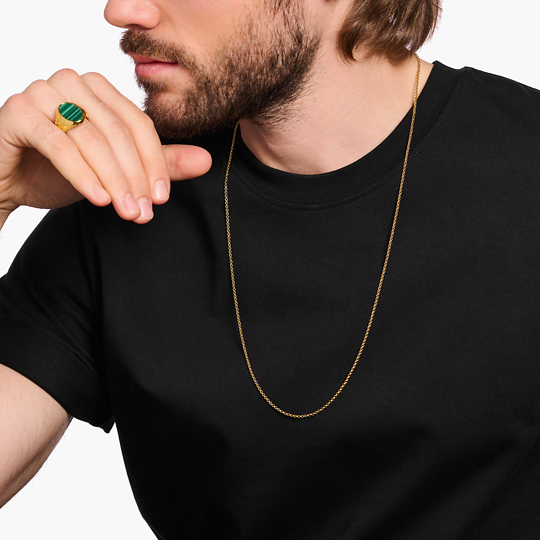 Halsband "Guldpläterad Ärtlänk" - Thomas Sabo - Bild 3