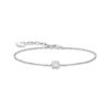 Armband "Vit Sten Silver" - Thomas Sabo