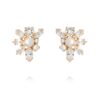 Caroline Svedbom "Floral Pearl Earrings Gold / Pearl + Crystal" - Örhängen