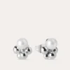 By Sofia Wistam "Bubbles Pearl Mini Silverörhängen " - Örhängen