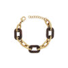 Vidal & Vidal "Coffee Links Bracelet Goldplated" - Armband
