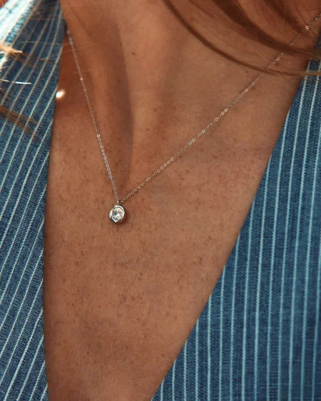 Edblad "Ocean Gem Necklace S Steel" - Halsband - Bild 3