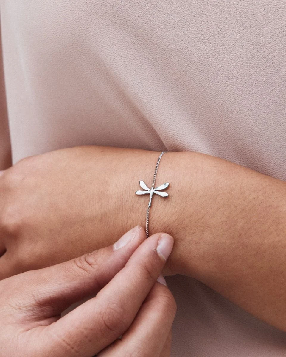 Edblad"Dragonfly Bracelet Silver"Armband - Bild 2