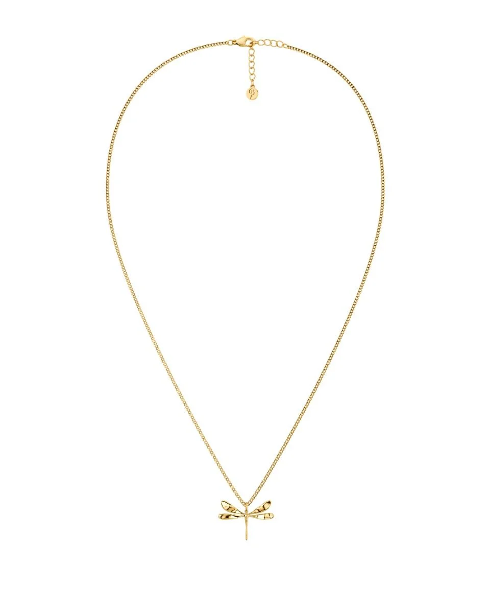 Edblad "Dragonfly Necklace S Gold" - Halsband