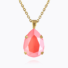 Caroline Svedbom "Mini Drop Neclace Gold / Light Coral" - Halsband
