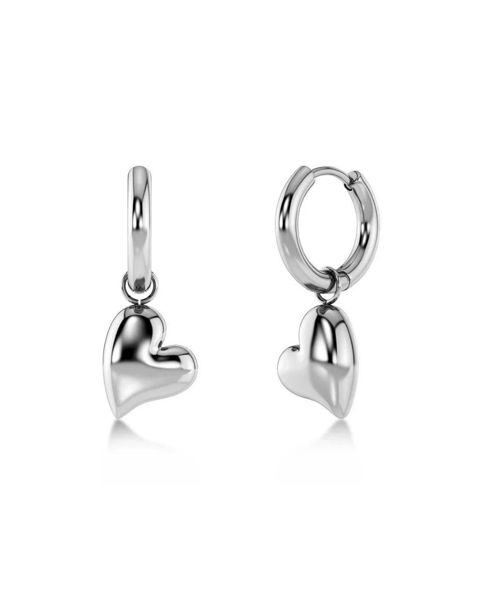 Edblad "Amorina Hoops Silver" - Örhängen