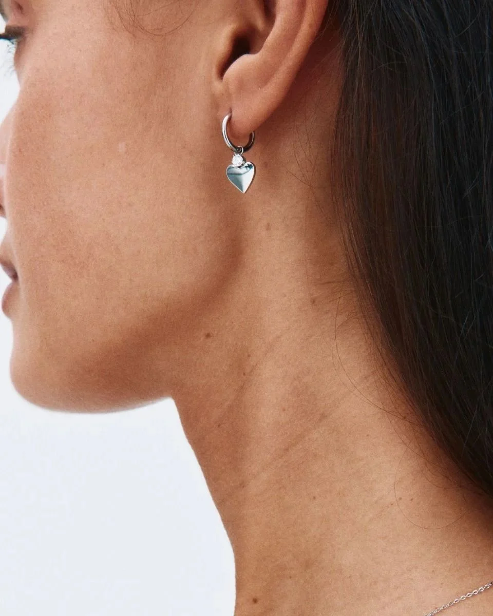Edblad "Love Spark Hoops Silver" - Örhängen - Bild 2