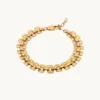 Emma Israelsson"Trinity Large Link Bracelet Gold" - Armband