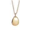 Efva Attling "Mini Rose Petal Necklace Gold Plated" Halsband